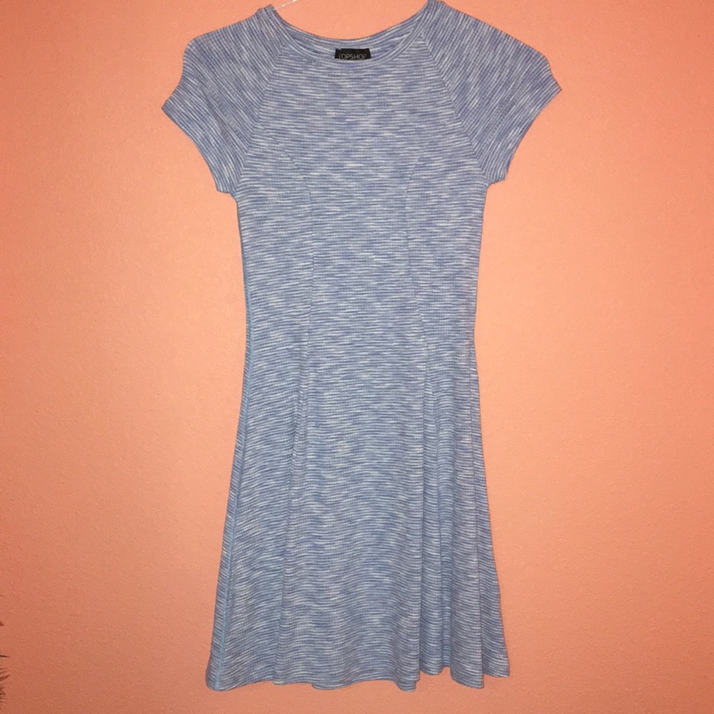 Blue/White TopShop Dress